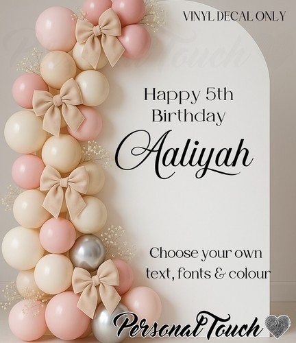 Custom personalised birthday - personalised,