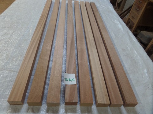 Hardwood planed timber slats - planed,