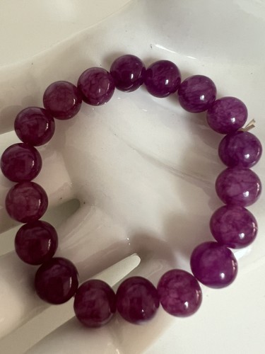 Jade beaded bracelet - beaded,