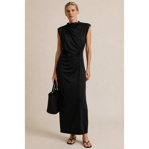 Mock neck ruched - h&m,