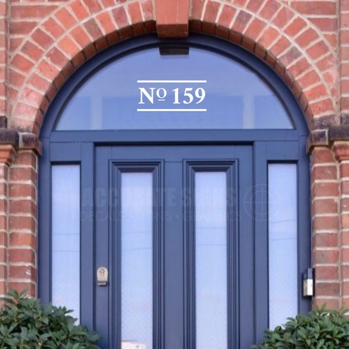 House door number - house,