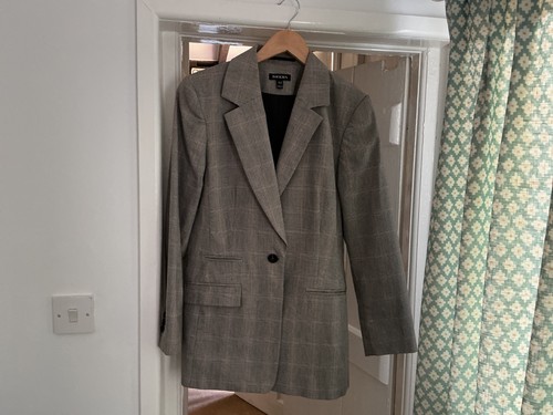 Baukjen jacket grey - ,14, grey/red