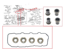 LAND CRUISER KDJ120 3.0D D4-D ENGINE ROCKER COVER GASKET & INJECTOR SEALS 2002+