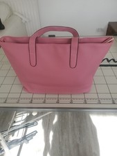 Pink Women's Hand Bag Zipper