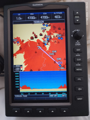 Garmin 695 aviation gps - garmin,
