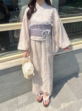 Two-Piece Japan Yukata 4pc Set