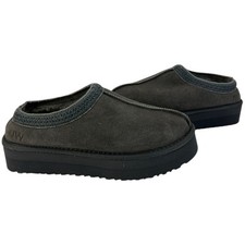 Jack Wills Grey Snug Embroidered Embossed Tasman Slippers Women's Used UK 7