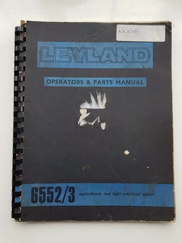 Leyland tractor 6552 loader - leyland,