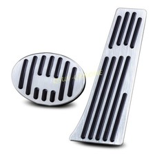 For BMW X1 X2 1 2 Series Aluminium Car Gas Accelerator Brake Pedal Plate Cover
