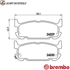 Brake Pad Set Disc Brake P 49