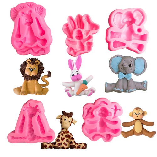 Monkey elephant giraffe rabbit - elephant,