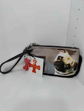 Fuzzy Nation Pug Wristlet Coin