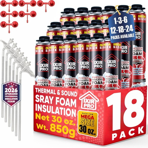 Mega size spray - size, foam