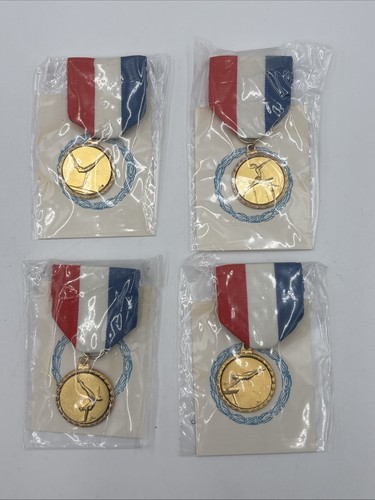 Vintage gymnastics sports - sports, gold