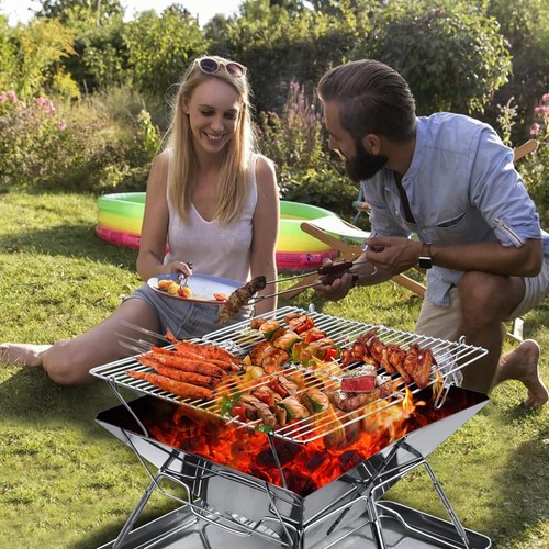 Collapsible campfire grill - campfire,