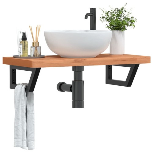 Basin shelf wall mounted - wall, steel