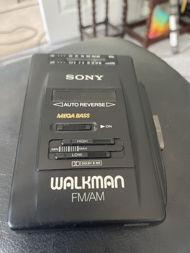 Sony walkman radio cassette - sony,