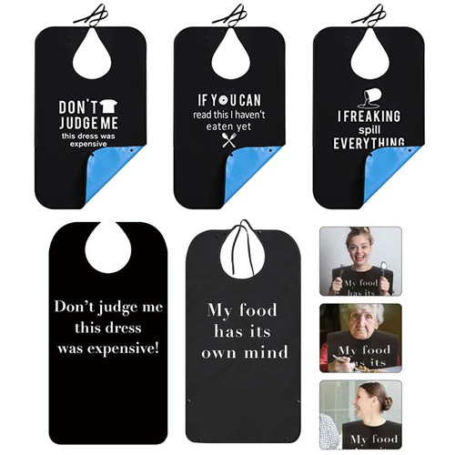 Funny adult bibs women - adult,
