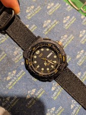 80s RETRO CASIO MRD-201W Diver style watch Day/Date Quartz Watch - working 