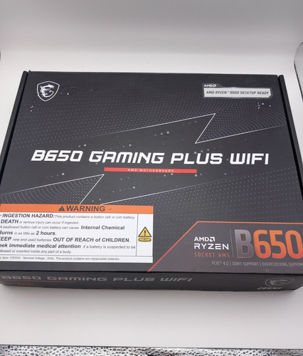 Msi b650 gaming - gaming, plus