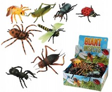 Giant plastic insects - giant,