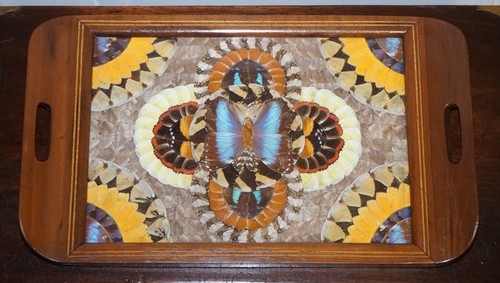 Vintage brazilian inlaid wood - vintage,