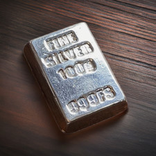 100g Solid Silver Bar - Investment Ingot - 999 FINE SILVER
