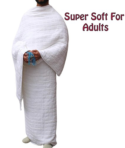 White adult ihram for - white,