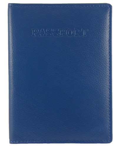 Real leather passport cover - cover,