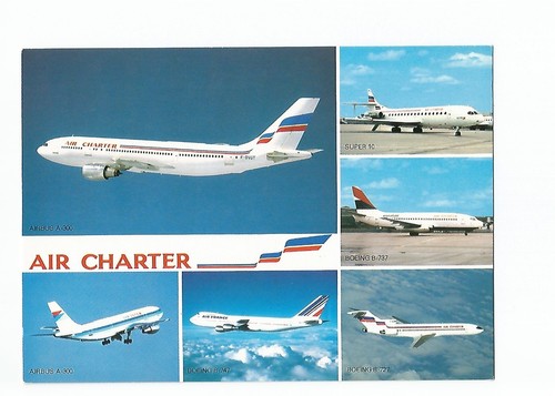 Airbus and boeing air charter - and,