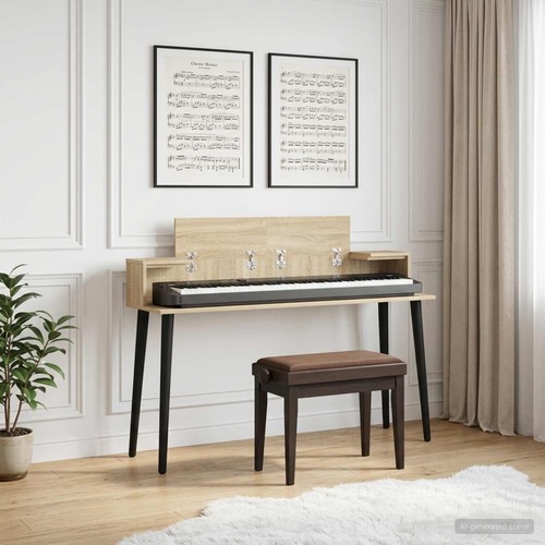Studio desk sonoma oak 110 - desk, x