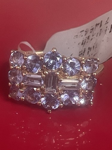 Aaa tanzanite yellow gold - aaa,