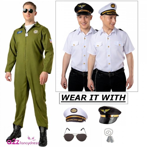 Mens aviator pilot - pilot, jumpsuit