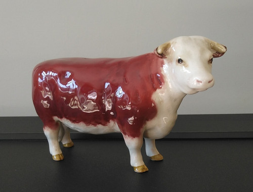 Vintage beswick hereford cow - vintage,