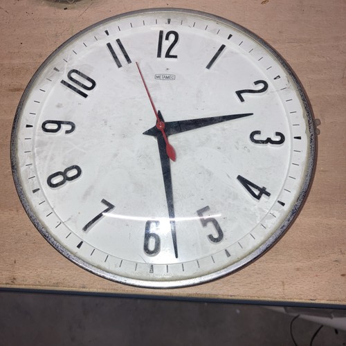 Vintage metamec wall clock - vintage,
