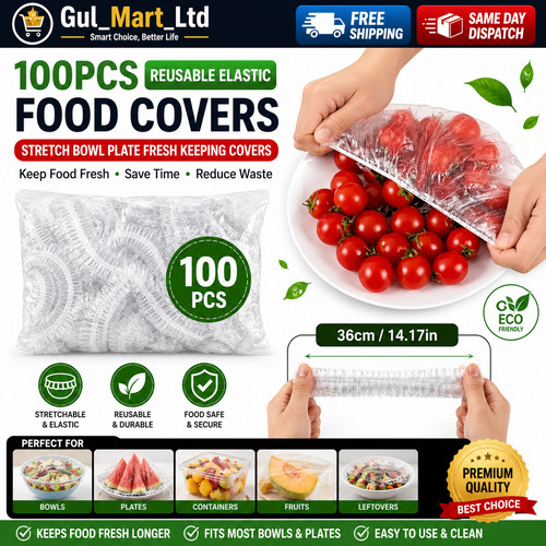 100pcs reusable elastic food - elastic,