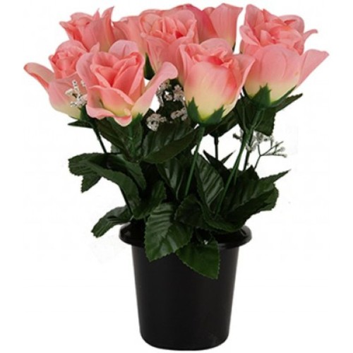 Graveside artificial flowers - graveside,