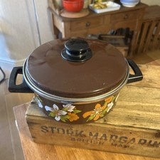 Vintage Large 1970's Brown