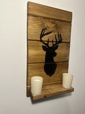 Rustic shelf  wooden wall art