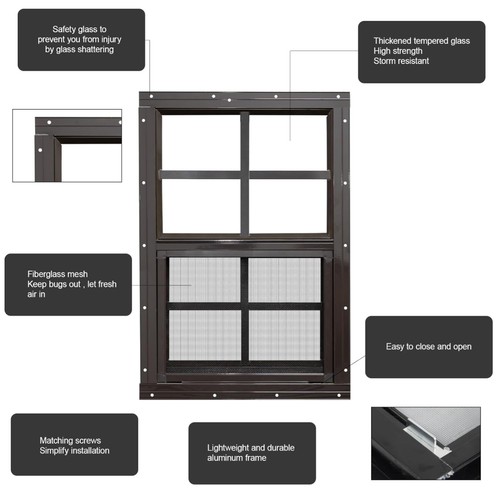 Flush mount small window for - small,