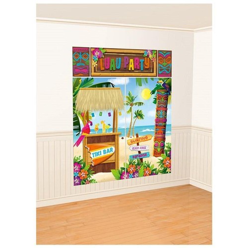 Hawaiian tiki scene - hawaiian, setter