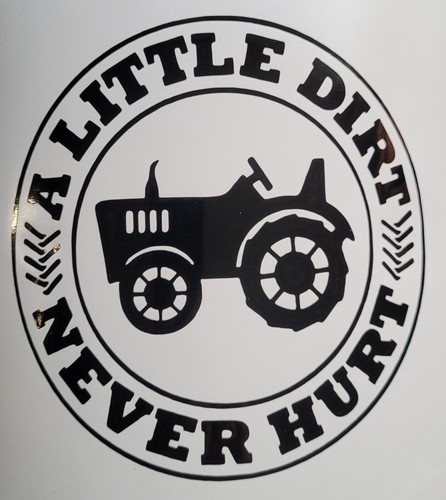 Tractor decal vinyl - decal,