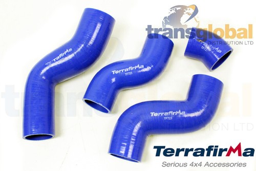 Blue silicone intercooler hose - blue,