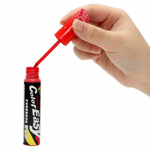 Red car paint - pen, clear