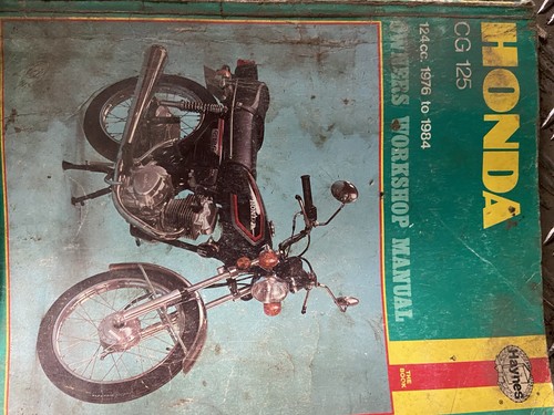 Haynes honda cg125 - honda, 84