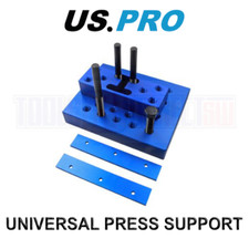 US PRO Tools Universal Adjustable Press Support Block Plate Bearings Bushes Base