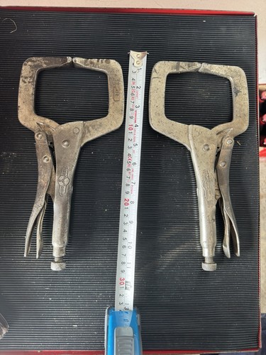 Vise grip 2pc - locking, c-clamps