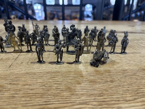 Pewter war gaming mixed joblot - mixed,
