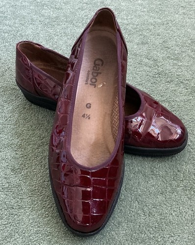 Gabor piquet ballerina shoes - piquet,