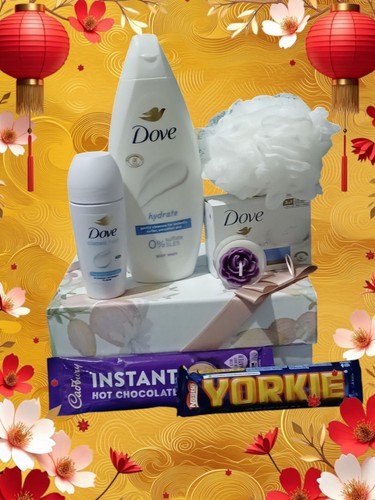 Ladies dove pamper hamper gift - dove,